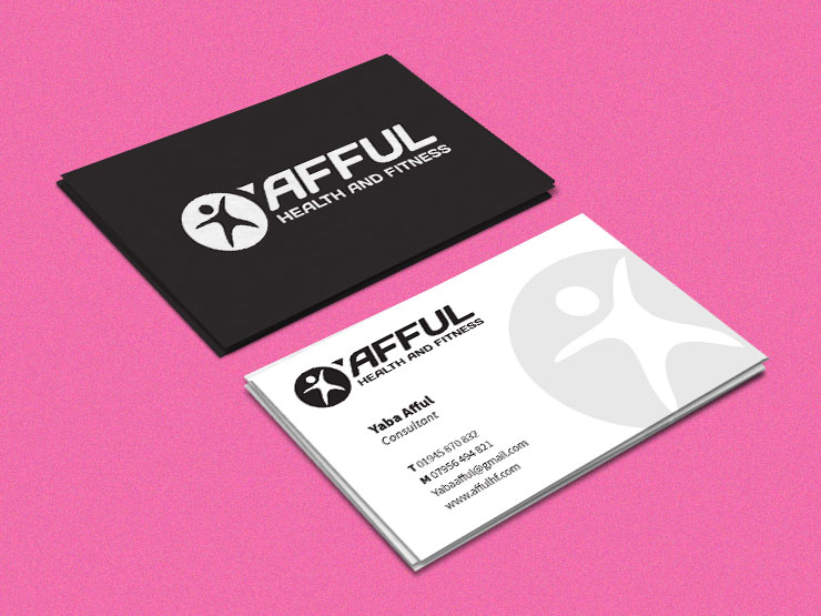 afful business card