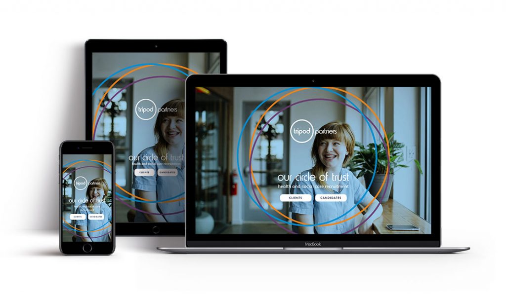 Tripod Partners Recruitment » site Design & Development